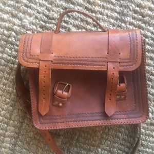 Handmade Mexican Leather Satchel